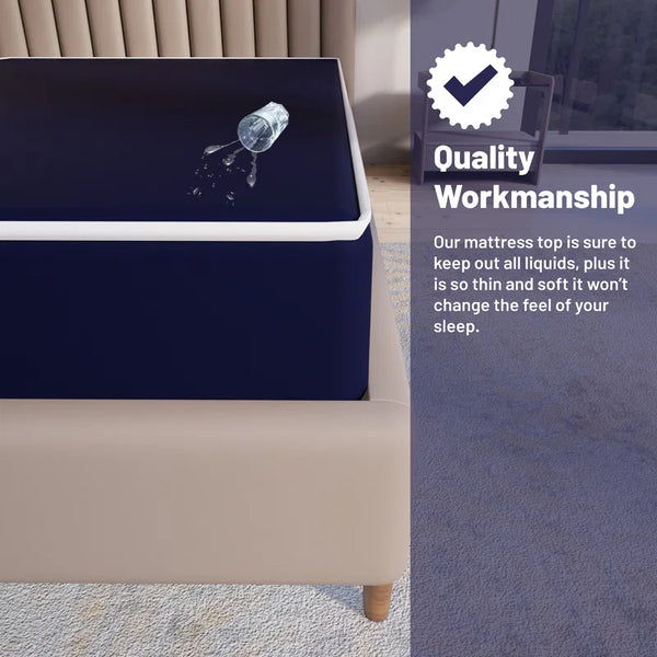 8 inch Water-Resistant High Density Vinyl Foam Mattress