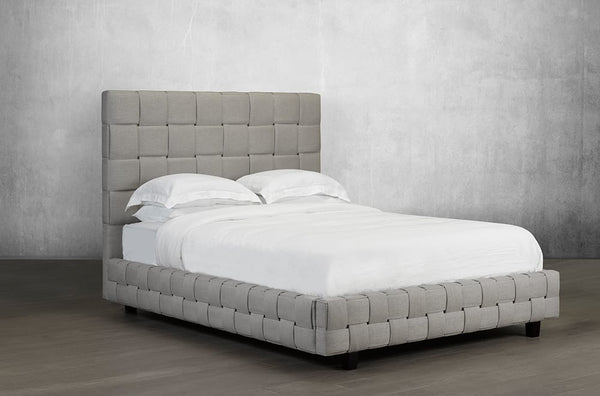 Cross Design Platform Bed R186
