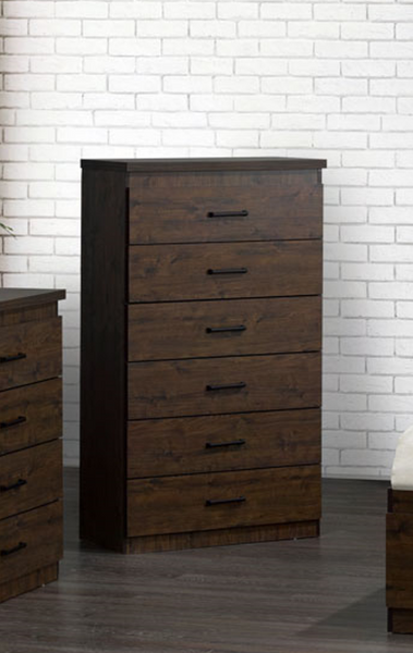 Smoke-wood Custom Bedroom Set with Spot Lights. NB180