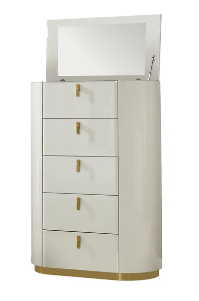 BEIGE Lacquer Bedroom Set. VFI 2406