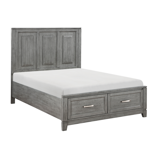 Garretson Bedroom Collection in Grey and White .1450WH