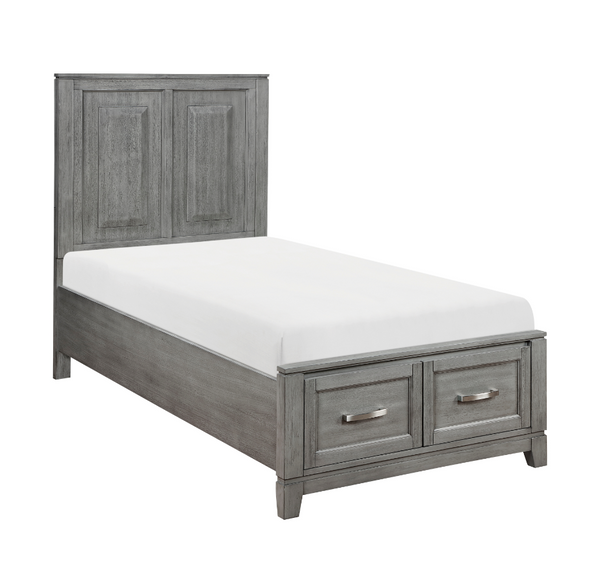 Garretson Bedroom Collection in Grey and White .1450WH