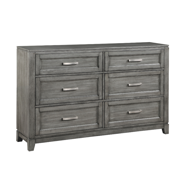 Garretson Bedroom Collection in Grey and White .1450WH