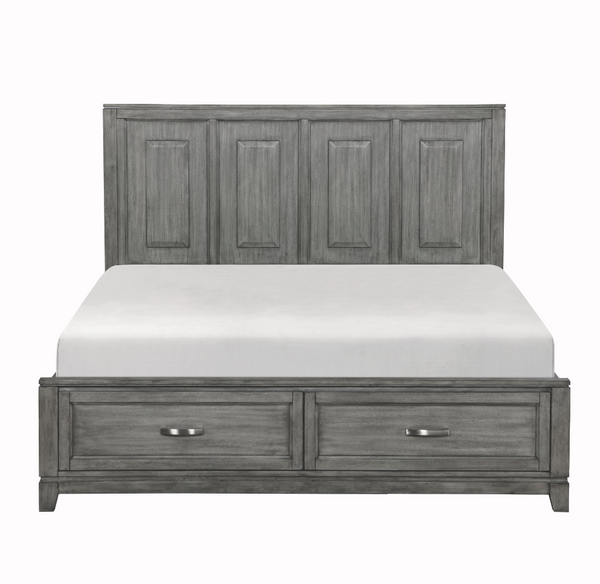 Garretson Bedroom Collection in Grey and White .1450WH