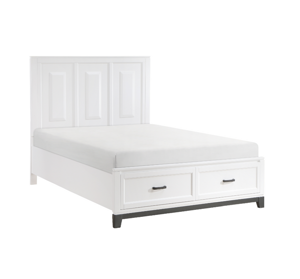 Garretson Bedroom Collection in Grey and White .1450WH