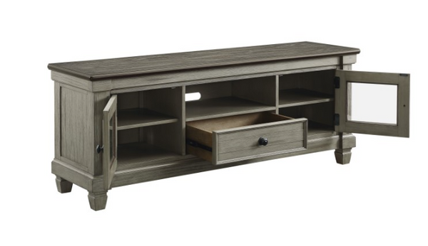 Granby Collection two-tone look Antique finish TV Stand.56270-MZN