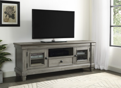 Granby Collection two-tone look Antique finish TV Stand.56270-MZN