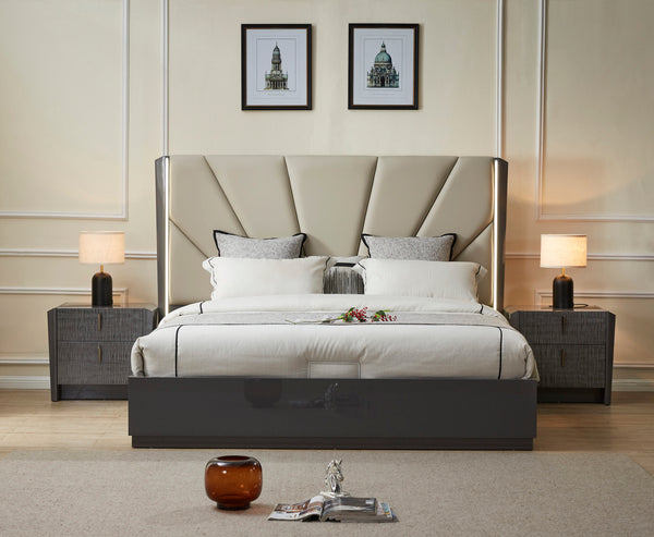 Italian Style Modern Bedroom Set.