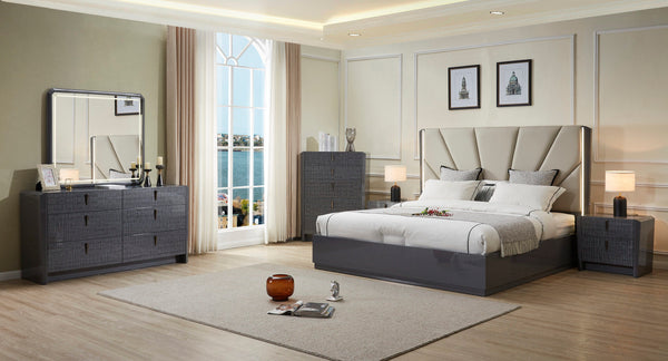 Italian Style Modern Bedroom Set.