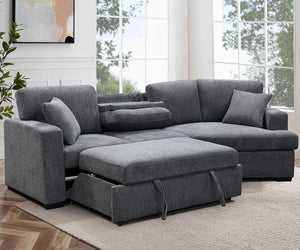 Charles Sectional Pull-out Bed with Cuddler Corner