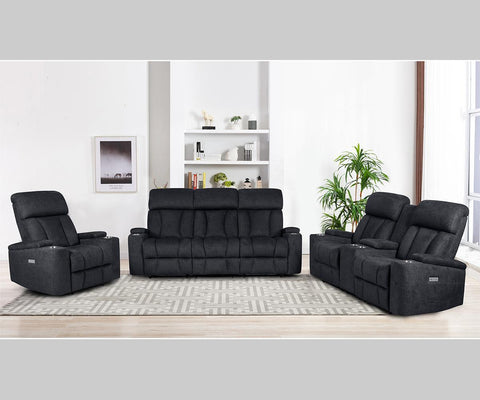 Recliner Set Electric Costa Italy 3Pcs