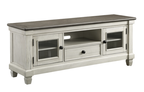 Granby Collection two-tone look Antique finish TV Stand.56270-MZN