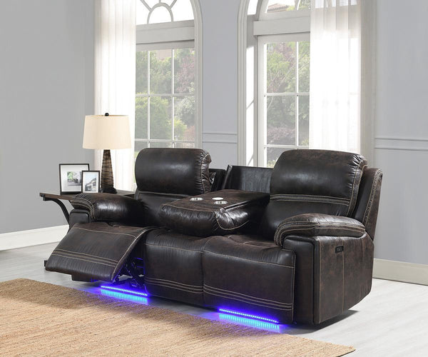 Beckley Head rest adjustable Electric Recliner Set