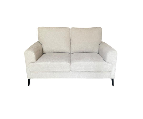 Rhea Sofa Set in Soft Snowflake Velvet Fabrics.