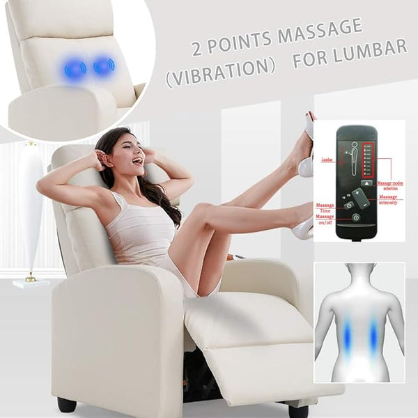 Recliner Sofa chair with massage functions