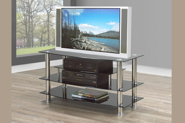 Contemporary Style Tempered glass TV Stand. T700