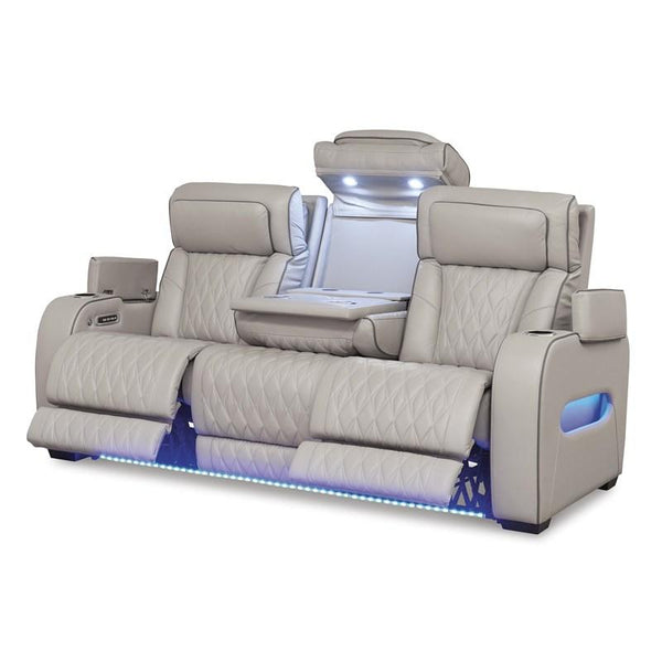 Boyington Power Recliner set with Hot or Cool Cup Holders.