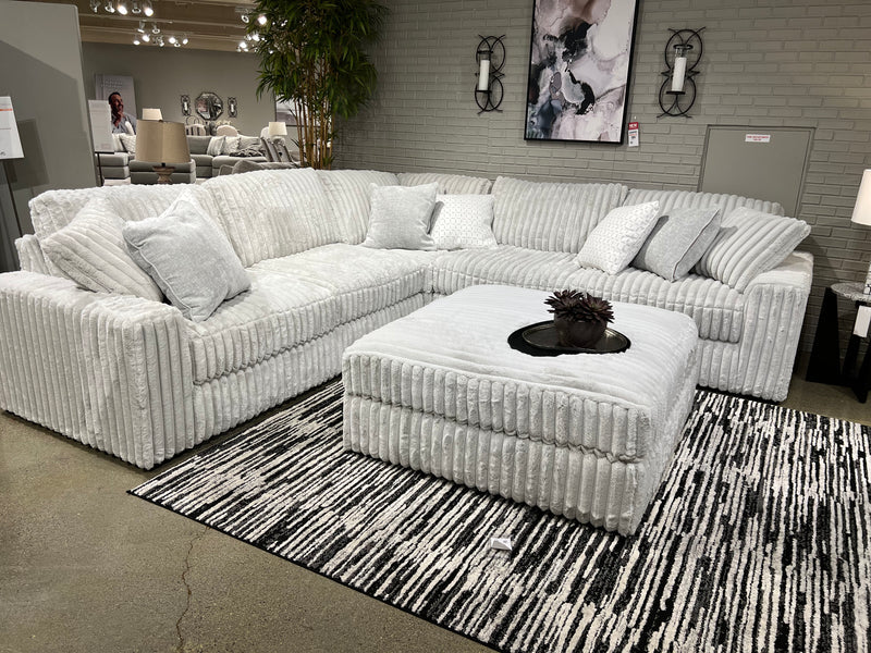 Italian Corduroy Plush Sectional