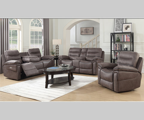 Morgan Set High Density foam Recliner Set