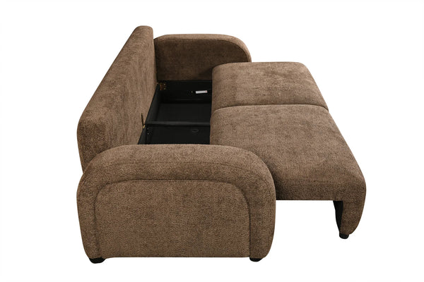 Sofa Bed Deep seat with soft touch easy clean fabric. Model: Anthology