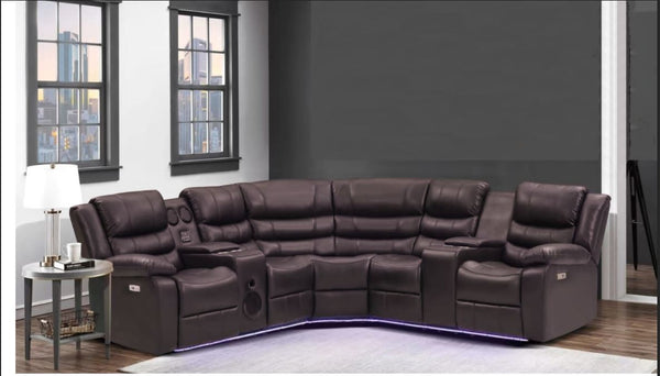 Little Boy power recliner sectional