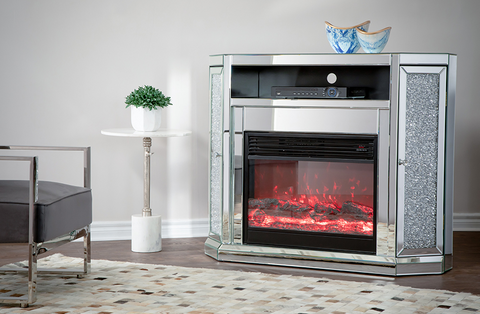 Hero Fireplace with Storage.