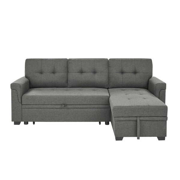 Sectional Sofa bed with storage.