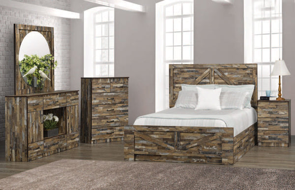 Victoria Plank Custom Bedroom Set .NB-182