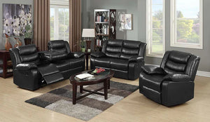 Rivaldo Recliner 3 pcs Set in Leather PU.