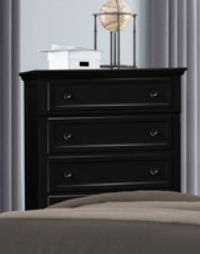 Charley Wooden, Veneers Bedroom Set  Black/White.