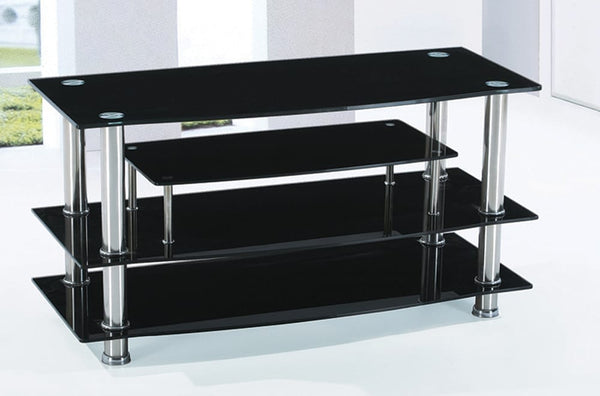 Contemporary Style Tempered glass TV Stand. T700