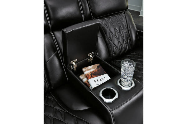 Boyington Power Recliner set with Hot or Cool Cup Holders.