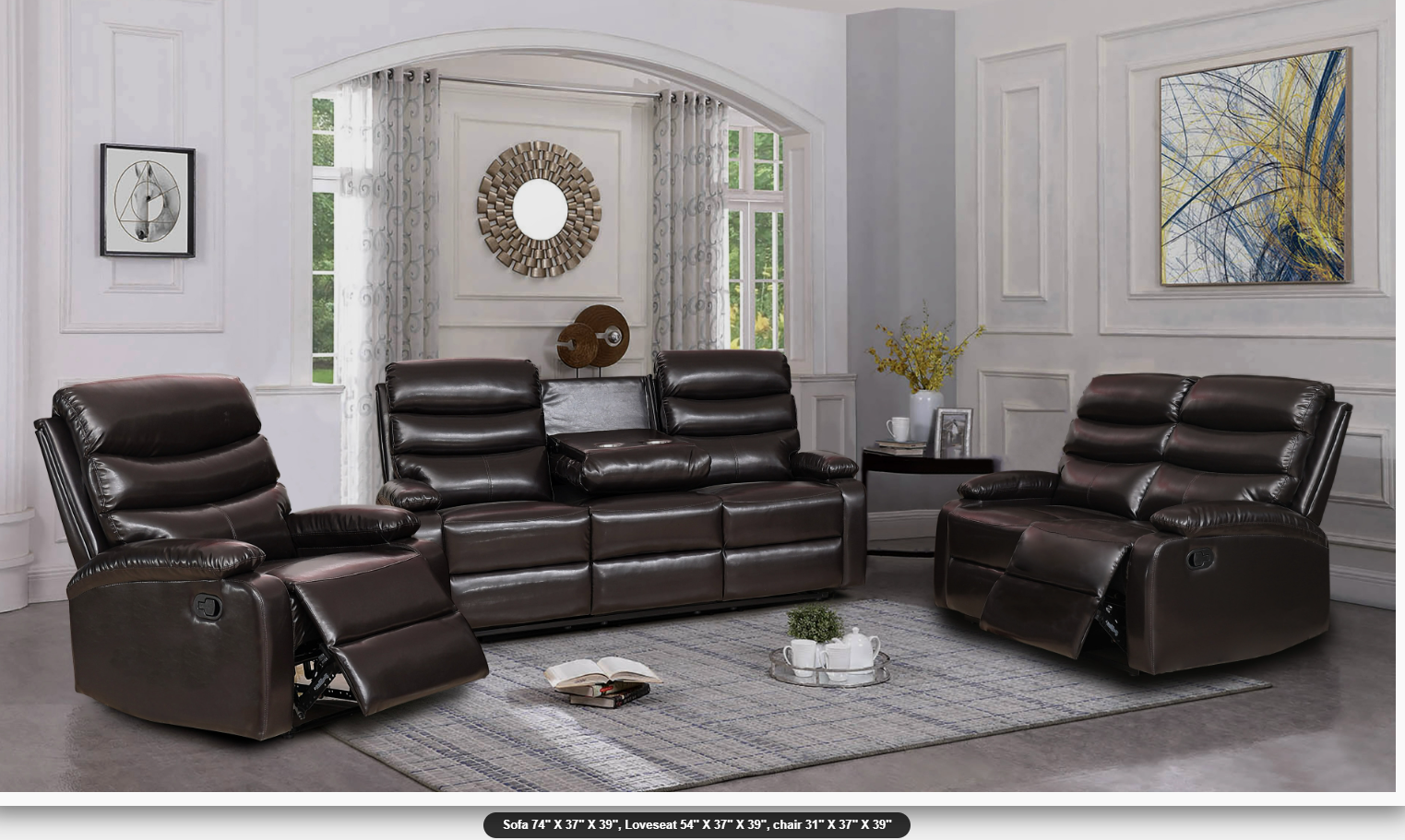 copper recliner with rocker