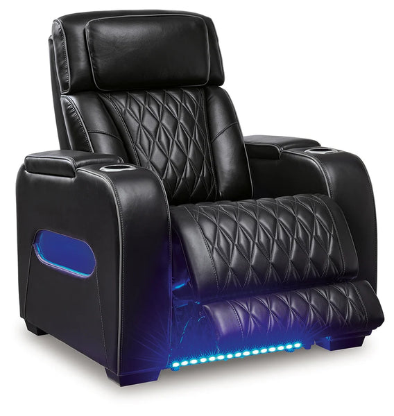 Boyington Power Recliner set with Hot or Cool Cup Holders.