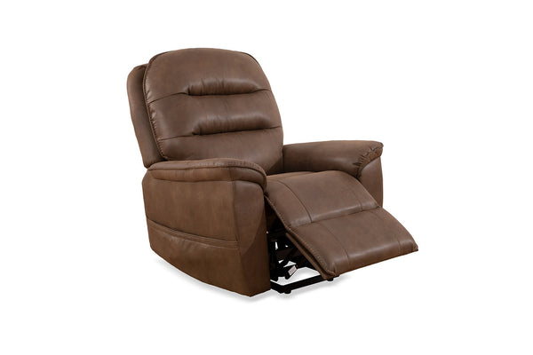 Lift Chair with Recliners In Soft Brown Fabric.IF6365