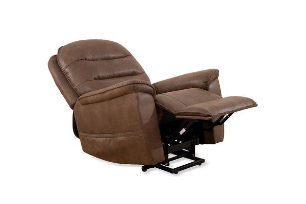 Lift Chair with Recliners In Soft Brown Fabric.IF6365