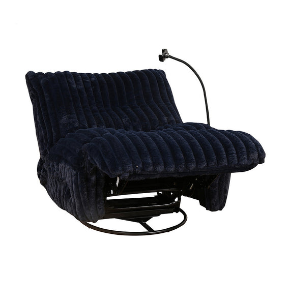 Recliner Chair With Swivel Glider in Corduroy Fabric IF6305