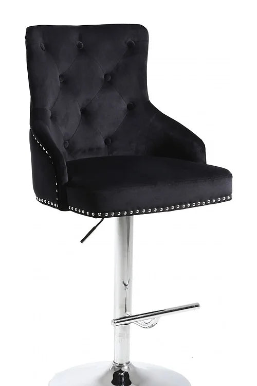 Swivel Bar Stool Plush Velvet Fabric  6020,21