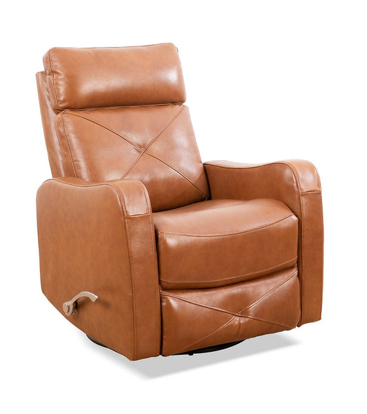 Full Grain Leather Recliner with  Swivel & Glider Rocking Mechanism