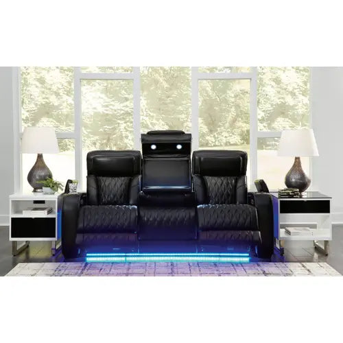 Boyington Power Recliner set with Hot or Cool Cup Holders.