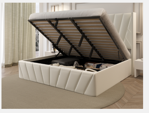 Eva Hydraulic Lift-Up Storage bed