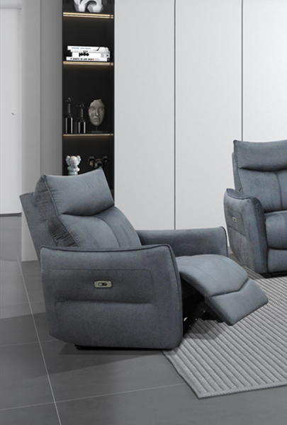 Power Recliner Sofa Set in High Performance Chenille Fabrics. T1119