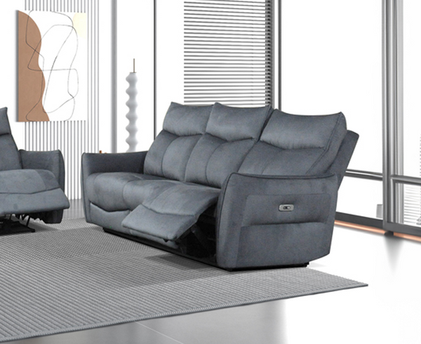 Power Recliner Sofa Set in High Performance Chenille Fabrics. T1119