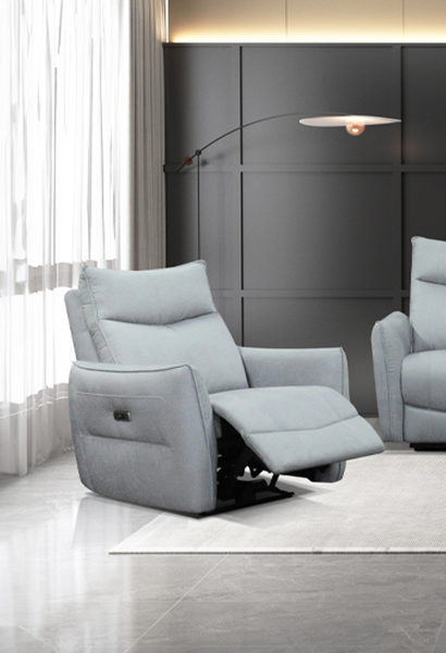 Power Recliner Sofa Set in High Performance Chenille Fabrics. T1119