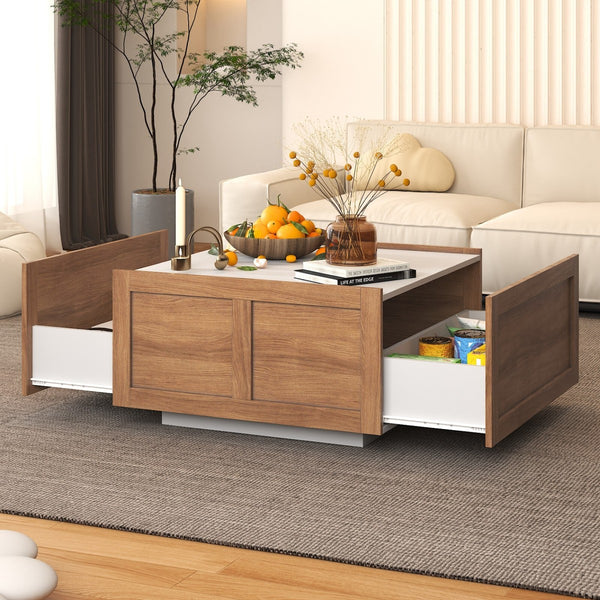 NCT 103 – Modern Coffee Table with Hidden Storage