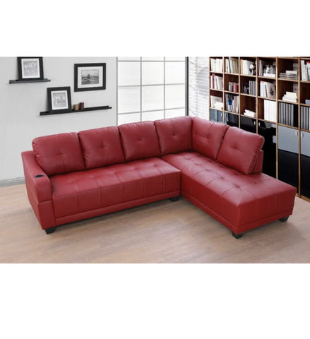 Sectional Faux Leather