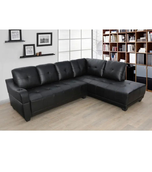 Sectional Faux Leather