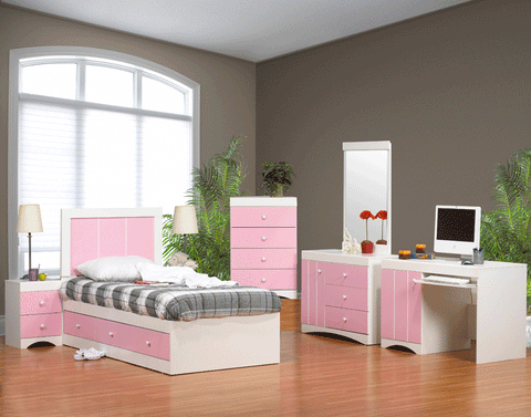 KIDS BEDROOM SET WITH STORAGE AND WITHOUT STORAGE