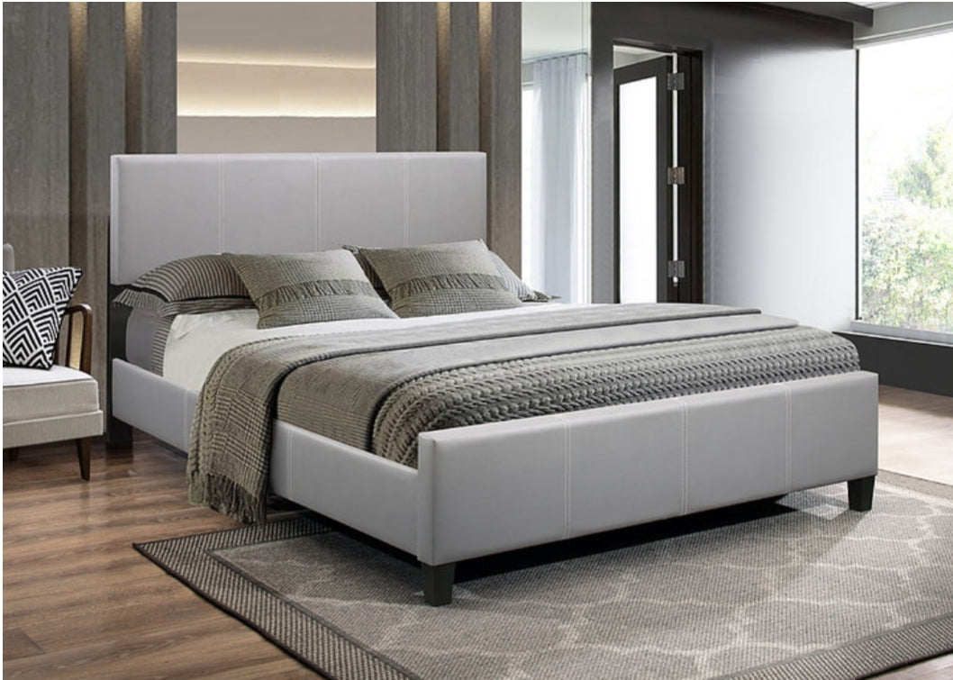 Grey PU Bed 5460
