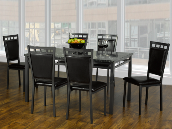 PINTOMO DANISH DINING AND BAR TABLE WITH CHAIRS